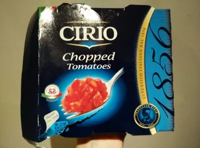 Cirio polpa chopped tomatoes Cirio 4 x 400 g, code 8000320995606