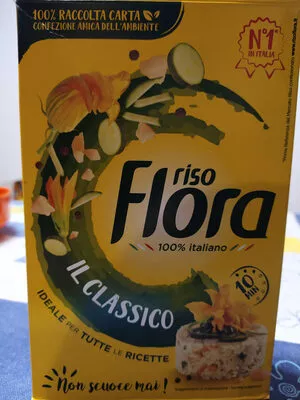 Riso classico Flora, Colussi 1 kg, code 8000390008589