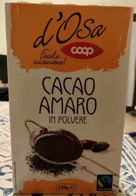 Cacao Amaro in polvere Coop 250 g, code 8001120833365