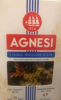 Fusilli Tricolore Agnesi , code 8001200037232