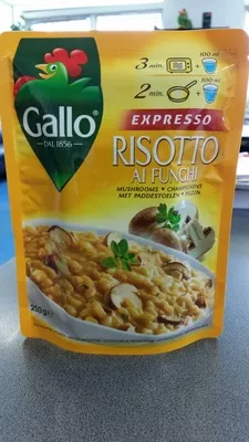 Mushroom Risotto Rice Pouch Riso Gallo 250 g, code 8001420003963