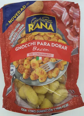Gnocchi para dorar bacon Rana 270 g, code 8001665707695