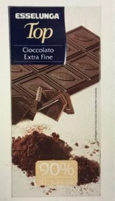 Esselunga Top extra fine chocolate 90% cocoa Esselunga , code 8002330102425
