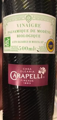 Vinaigre Balsamique Modène IGP Bio Carapelli 500 ml, code 8002470029217