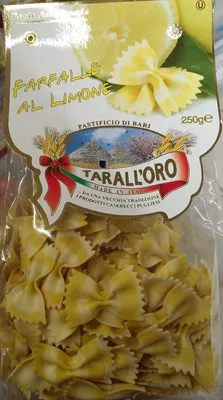 Tarall'oro Pasta Farfalle Al Limone Tarall'Oro 250 g, code 8003007819899