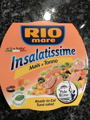 Insalatissime delizia di mais e tonno - Salade de maïs et thon pâle Rio Mare 160g, code 8004030022010
