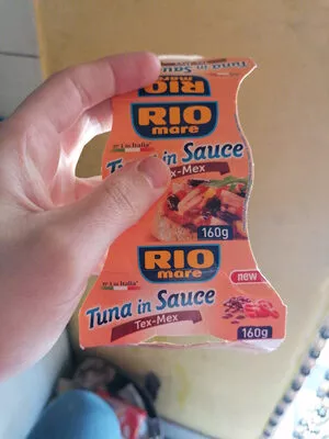 Tunjevina u tex-mex sosu Rio mare 160 g, code 8004030295254