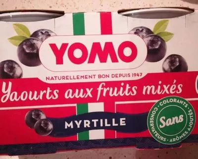 Yaourt au fruits mixés Yomo , code 8005350021240