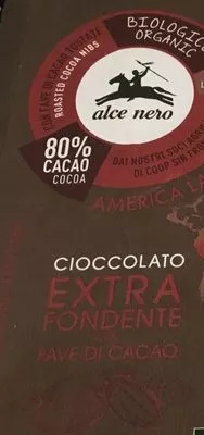 Extra fondente con fave di cacao Alce Nero 100 g, code 8009004901261