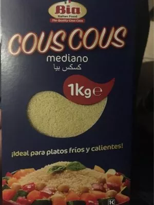 Couscous mediano Bia 1 kg, code 8011033012108