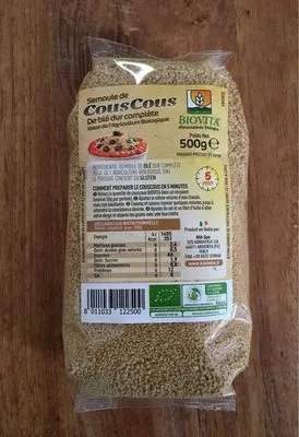 Couscous Complet Biovita 500 g, code 8011033122500