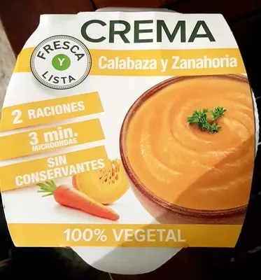 Crema De Calabaza Y Zanahoria La Línea Verde 620 g, code 8014190012509