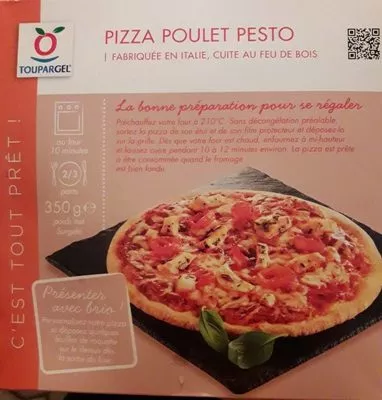 Pizza poulet pesto Toupargel , code 8015673023159