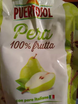 Pera 100% frutta Puertosol 100 g, code 8017596030658