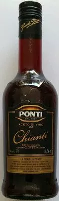 Aceto di vino Chianti D.O.C.G. Ponti 500 ml, code 80228400