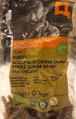 Gusilli integrali di grano duro Girolomoni 500 g, code 8032891760024