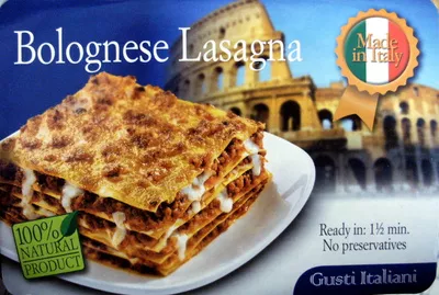 Bolognese Lasagna - 270 g - Gusti Italiani Gusti Italiani 270 g, code 8033413731003
