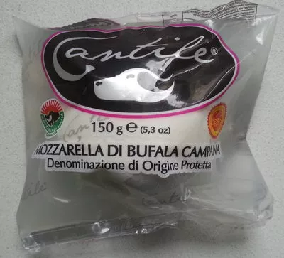 Mozzarella di Bufala Campana AOP - 240 g - Cantile Cantile 240 g (150 g net égoutté), code 8033629810431