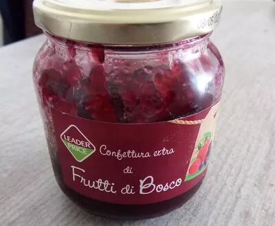 Confettura extra du Frutti di Bosco Leader Price , code 8054383504756