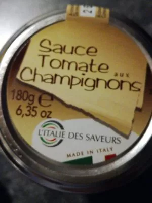 Sauce tomate aux champignons  , code 8059070741551