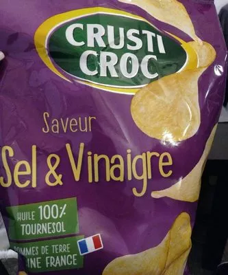 Chips Sel et Vinaigre Crusti Croc , code 80847076
