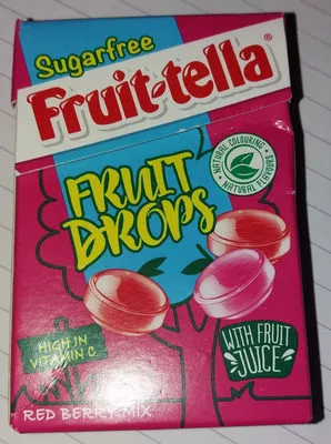 Fruit-tella Sugarfree Red Berry Mix Fruit Drops Fruit-tella 45 g, code 80880622