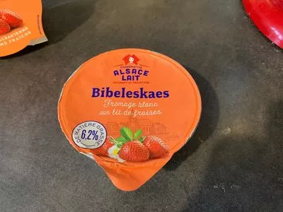 Bibeleskaes fraise Alsace Lait , code 8209970806762