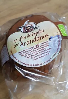 Muffins de espelta con arándanos uliako labea , code 8305680190587