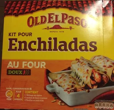 Kit pour enchiladas au four old el paso Old el paso , code 8410076472984