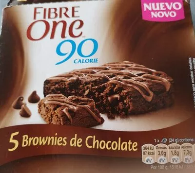 Brownies de chocolate Fibre One , code 8410076620217
