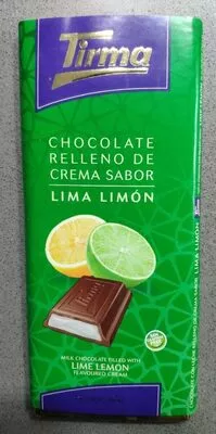 Chocolate relleno de crema sabor lima-limón Tirma , code 8410085251471