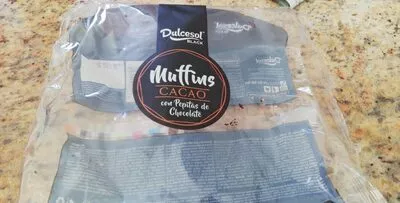 Muffins cacao con pepitas de chocolate Dulcesol , code 8410087291741