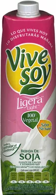 Bebida de soja ligera ViveSoy 1 l, code 8410128660031
