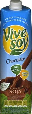 Bebida de soja sabor chocolate ViveSoy 1 l, code 8410128670016