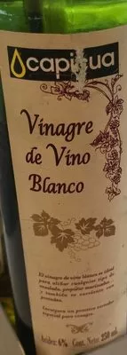 Vinagre de vino blanco Capicua , code 8410158900022