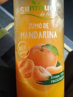 Zumo de mandarina 100% natural summum 750 ml, code 8410171011026