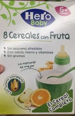 8 cereales con fruta Hero Baby , code 8410175049025