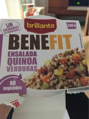 Benefit ensalada quinoa y verduras Brillante 200 g, code 8410184032032