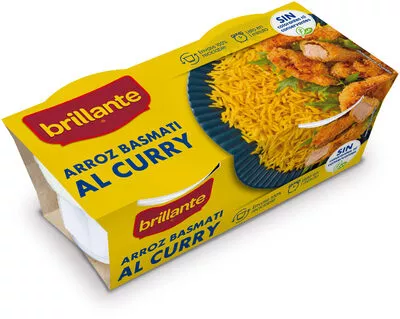 Vasito de arroz al curry Brillante 250 g (2 x 125 g), code 8410184800082