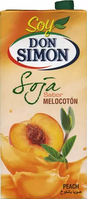 Soja sabor melocoton Don Simón 1 l, code 8410261638027