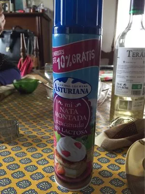 Nata asturiana en spray sin lactosa Asturiana,  Central Lechera Asturiana , code 8410297121234