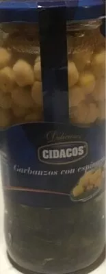 Garbanzos con Espinacas Cidacos , code 8410313325882