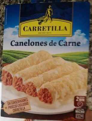 Canelones de carne Carretilla , code 8410416006114
