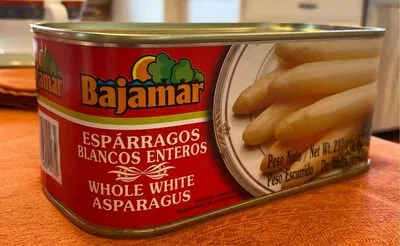 Whole white asparagus Bajamar , code 8410465051332