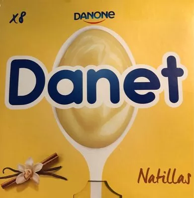 Danet vainilla Danone 1000 g (8 x 125g), code 8410500010645