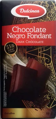 Chocolate Negro Fondant 55% Cacao Dulcinea 150 g, code 8410510014619