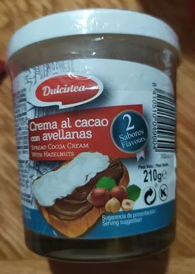 Crema al cacao con avellanas Dulcinea 210 g, code 8410510049604