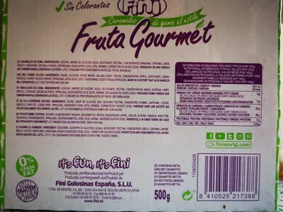 Fruta gourmet Fini 500 g, code 8410525217388