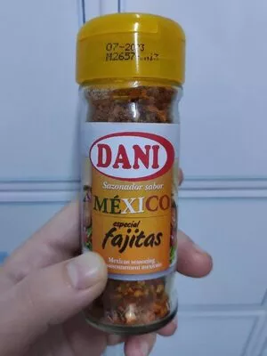 Sazonador sabor México especial fajitas dani , code 8410721000869