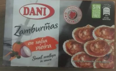 Zamburiñas salsa vieira Dani , code 8410721113590